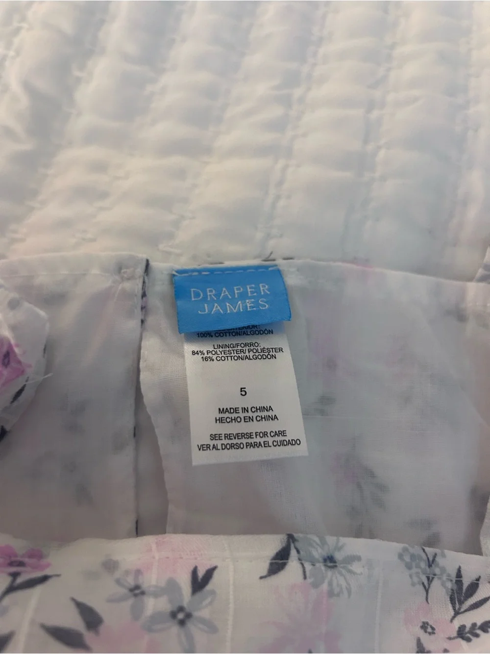 Draper James lightweight white